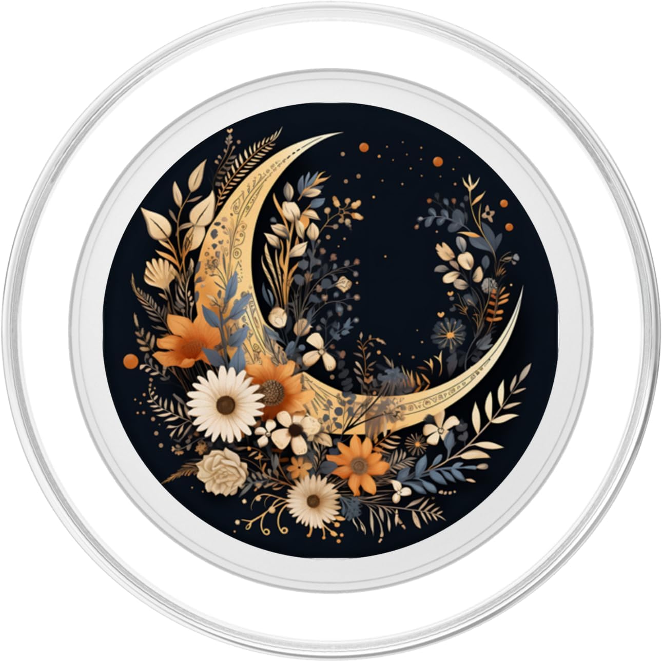 Detalle 2 de PopSockets PopGrip MagSafe Lune bohème