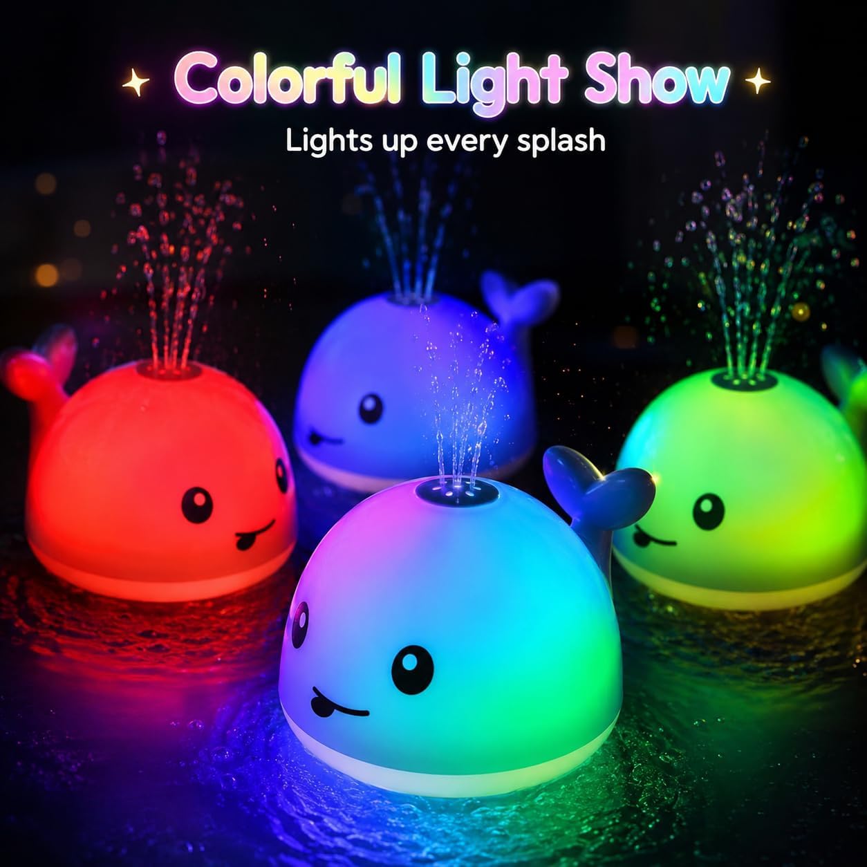 Detalle 2 de Gigilli Bath Toys for Ages 1-3 🐳