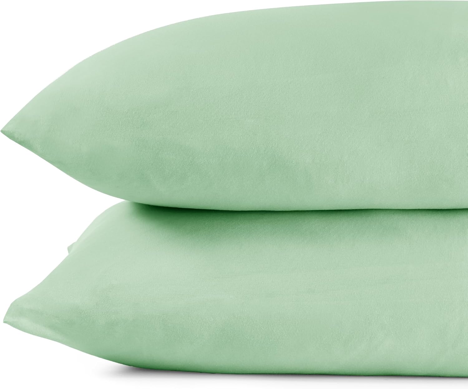 Thumbnail 3 de DecoKing Taies d'oreiller 80 x 80 cm Jersey 100% coton menthe