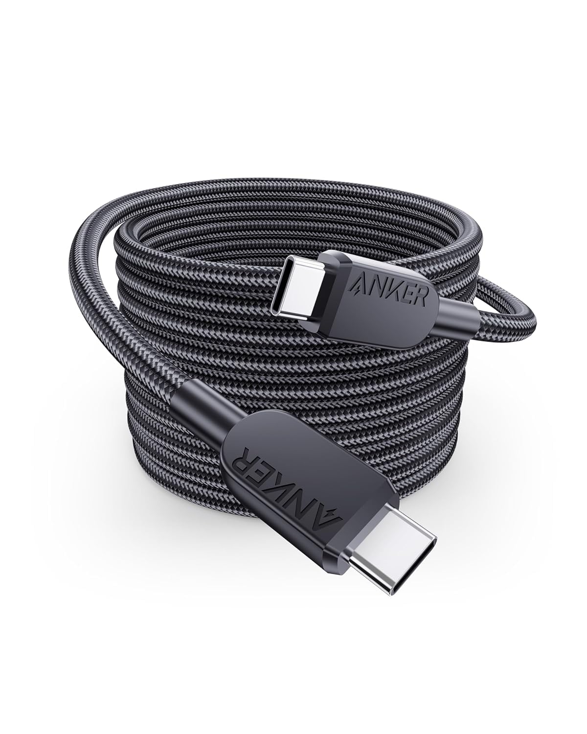 Detalle de Anker cable USB‑C 240 W trenzado 3 m