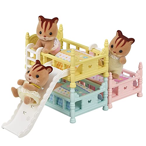 Detalle de Sylvanian Families 5741 Triple Bunk Beds – Dollhouse Playset