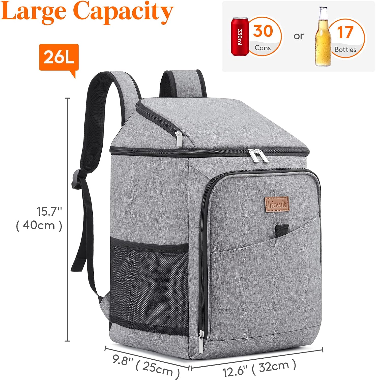 Thumbnail 2 de Lifewit 32L isolierte Kühltasche