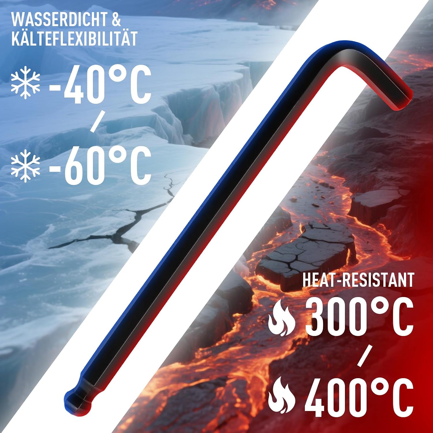 Thumbnail 5 de DISEN 22-teilig Innensechskant-Schlüssel-Set 1,27–10 mm