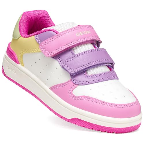 Detalle de Geox Ragazza J Washiba Girl BSSneaker, 28 EU: comfort e stile per piccoli passi
