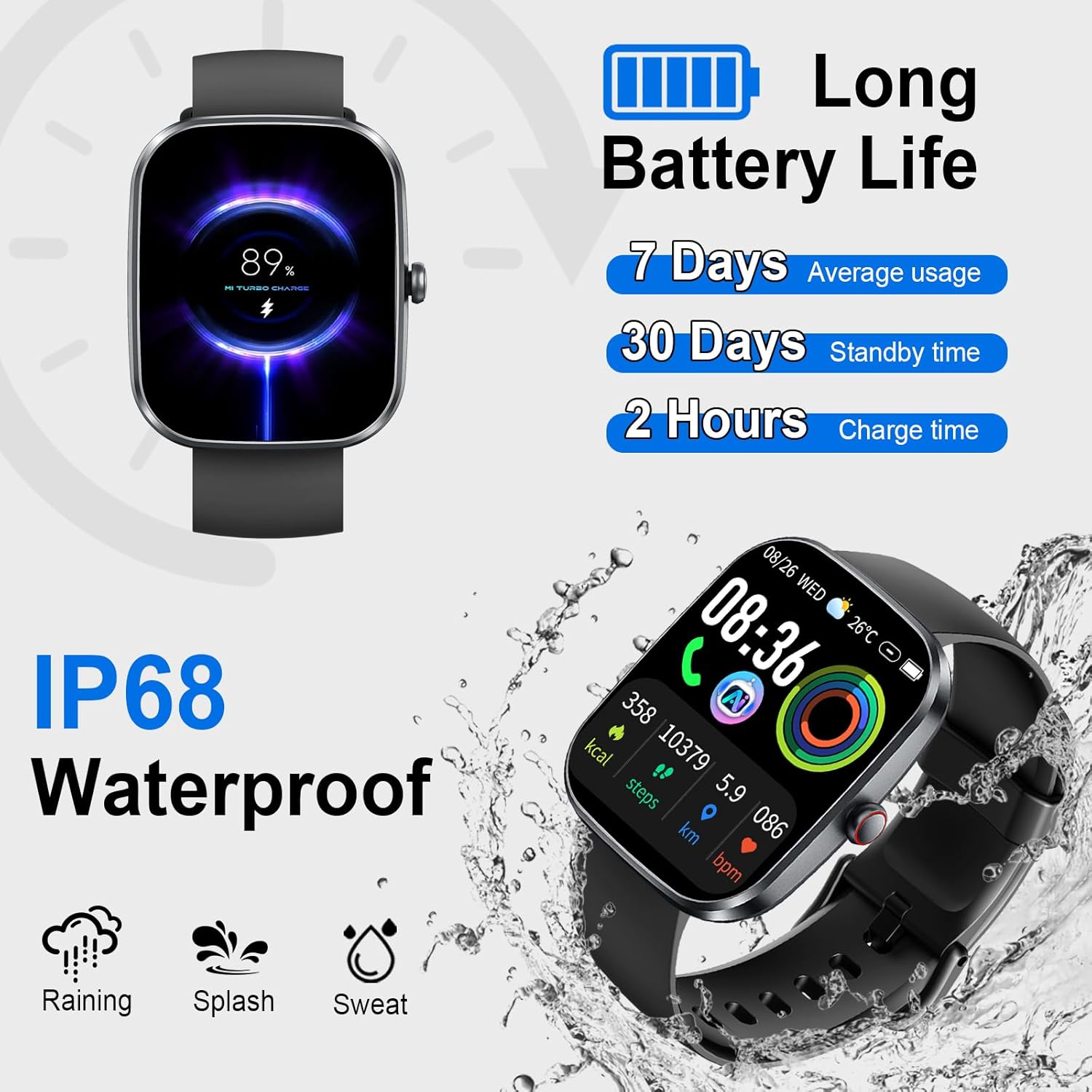 Thumbnail 6 de AI Smart Watch with ChatGPT 1.91-inch