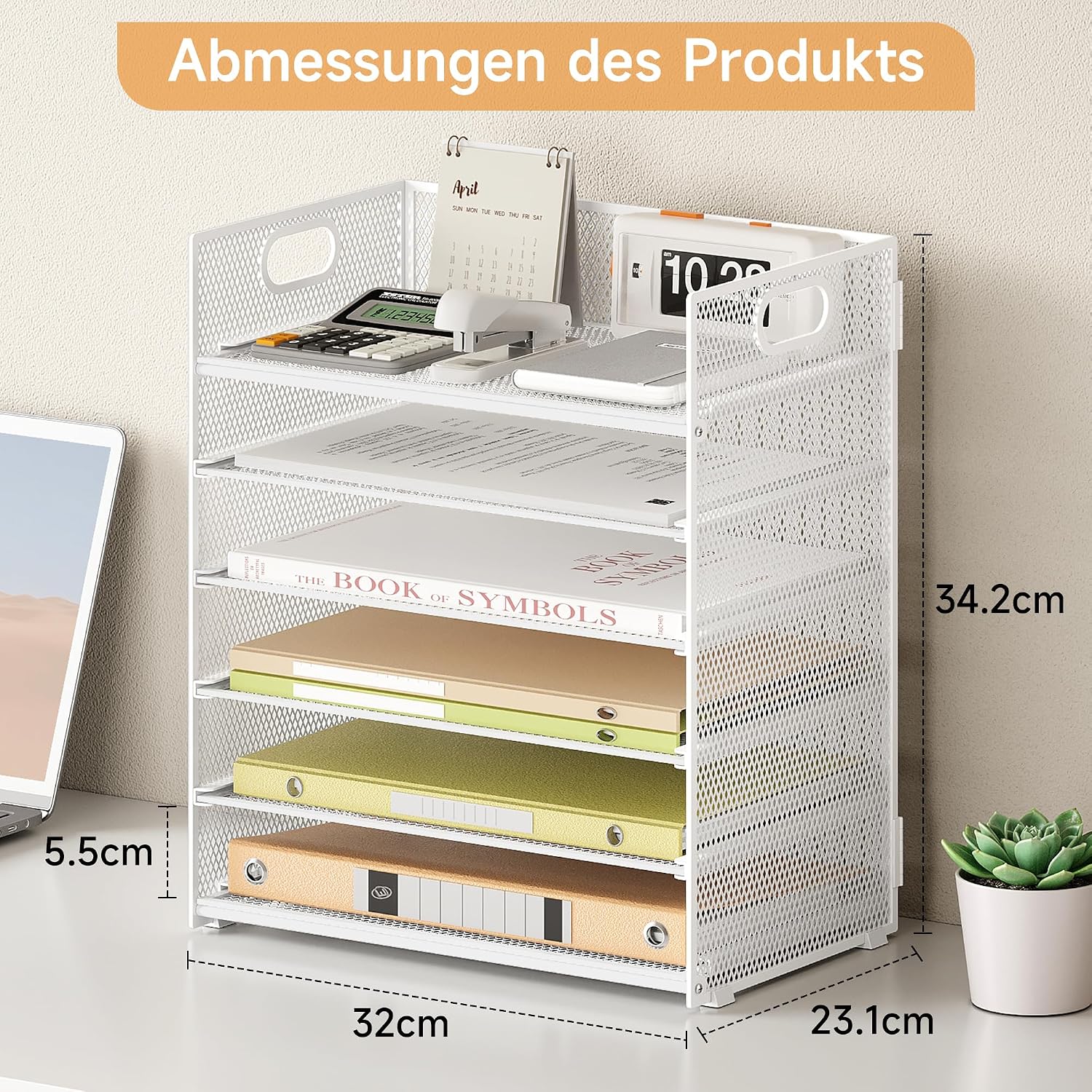 Thumbnail 4 de VITVITI Schreibtisch Organizer A4, 6 Ebenen