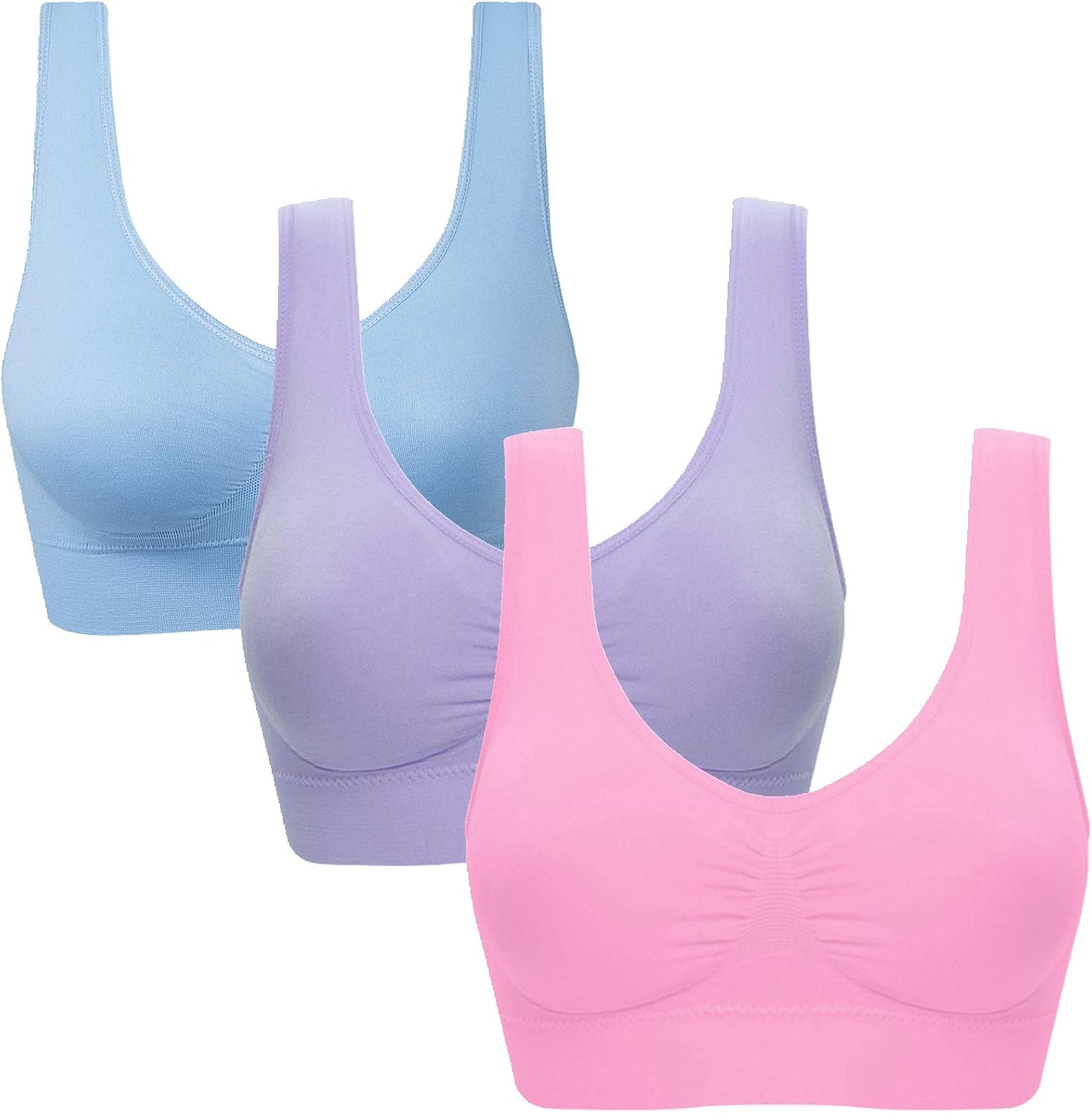 Thumbnail 1 de Vermilion Bird Women's 3-Pack Seamless Sports Bra