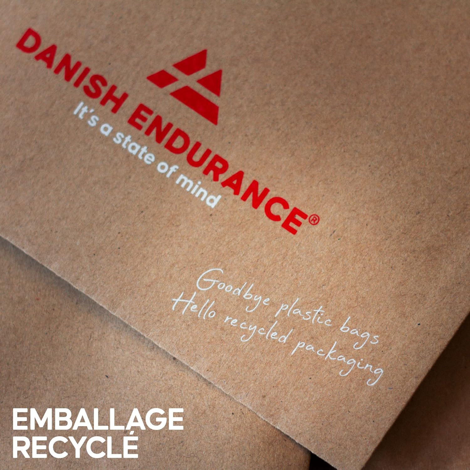 Thumbnail 6 de Danish Endurance Chaussettes de course anti-dérapantes avec support cheville (2 paires)