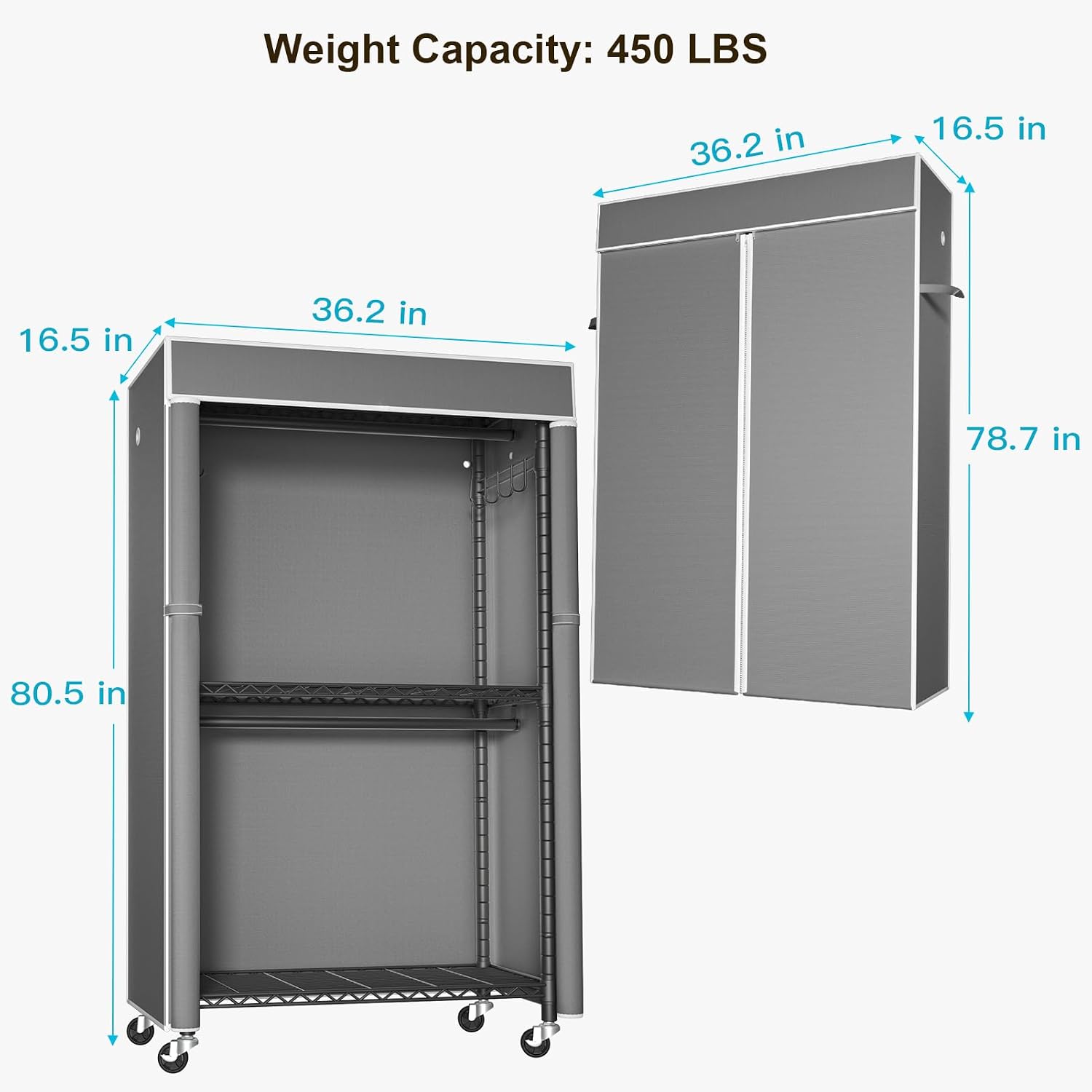 Thumbnail 2 de FUTASSI P1C clothing rack 450 lb