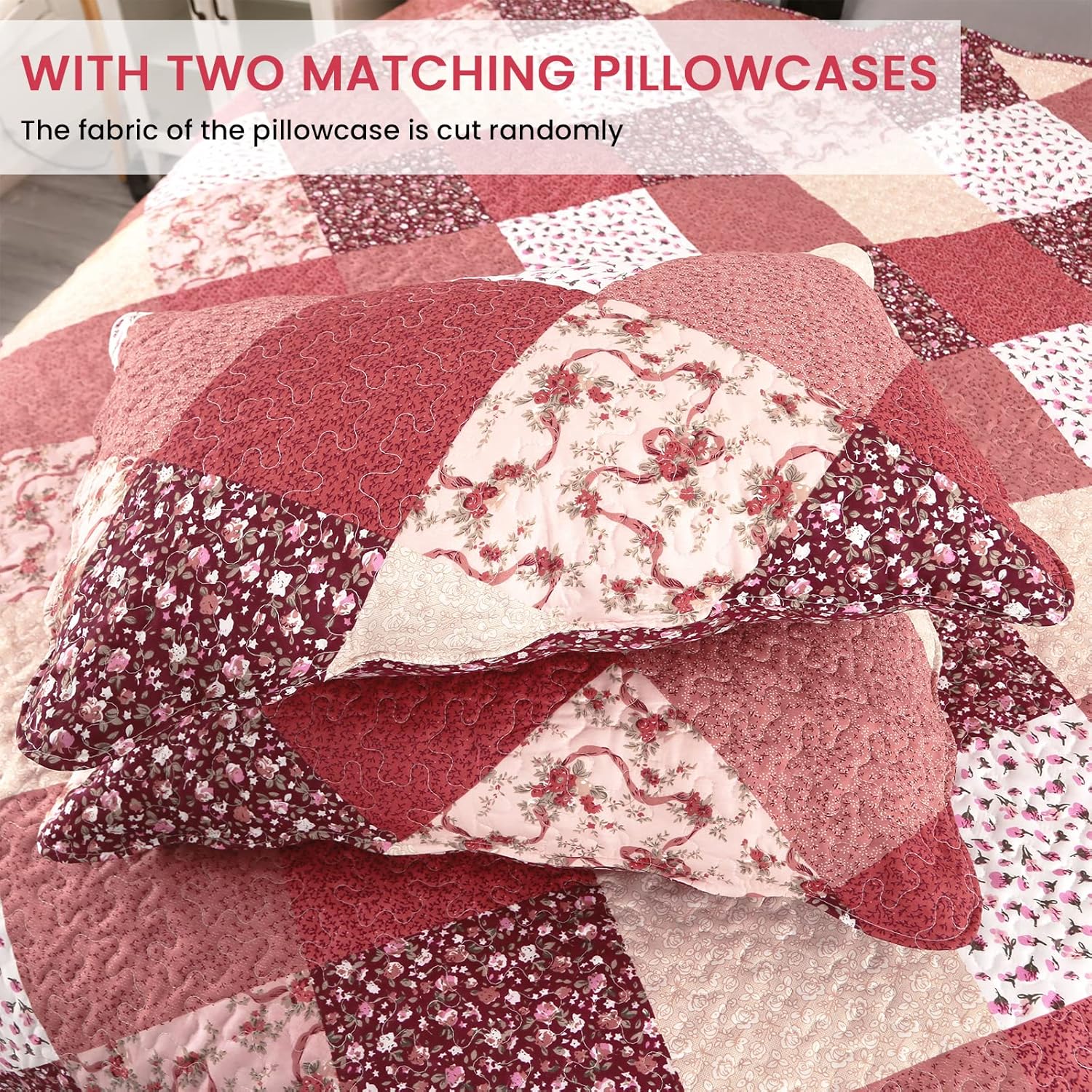 Thumbnail 4 de Qucover Quilted Bedspread King Size 230x250cm