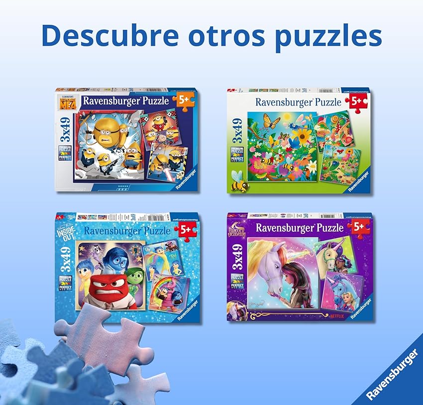 Thumbnail 4 de Ravensburger Hello Kitty Pack de 3 puzzles 49 piezas 21×21 cm
