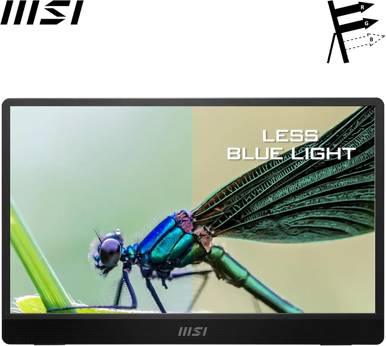 Detalle 2 de MSI PRO MP161 E2 15.6in Portable Monitor