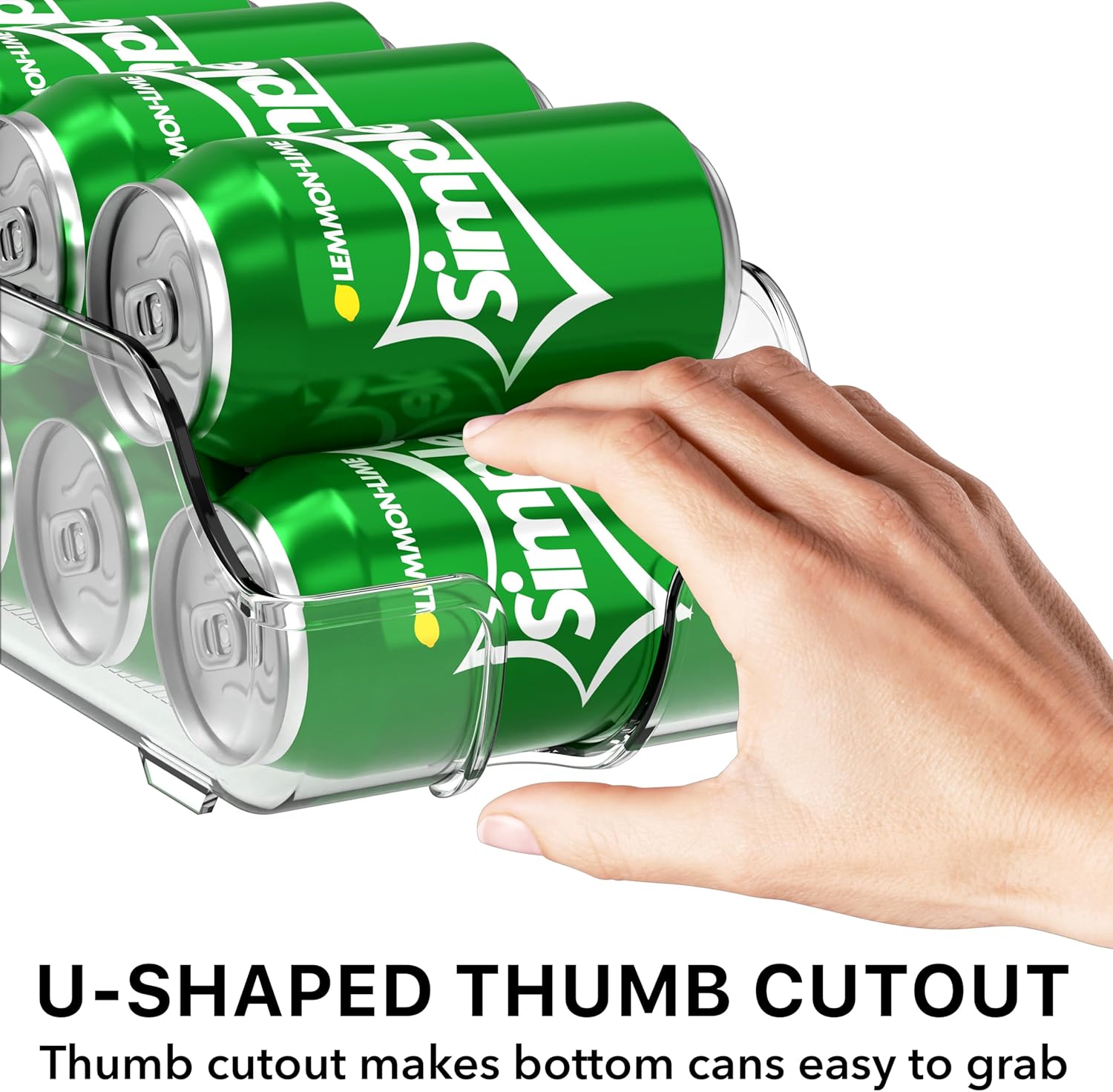Thumbnail 5 de Simple Houseware Soda Can Organizer 14"