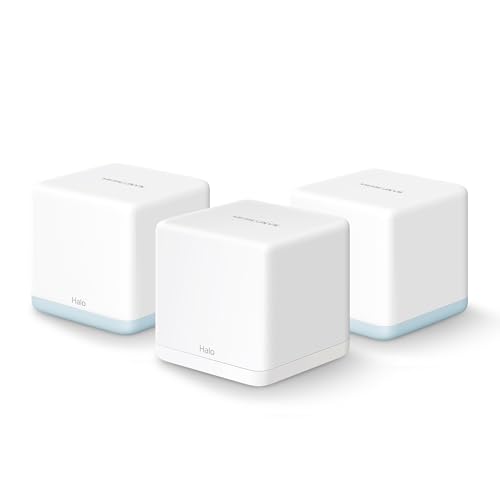 Thumbnail 1 de MERCUSYS Halo H1200G (3-Pack): Mesh WiFi AC1200 con Roaming Inteligente para cobertura de hasta 320 m²
