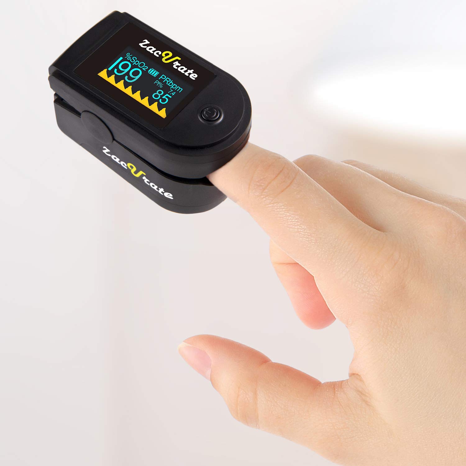 Thumbnail 2 de Zacurate 500C Elite Pulse Oximeter 6‑view OLED