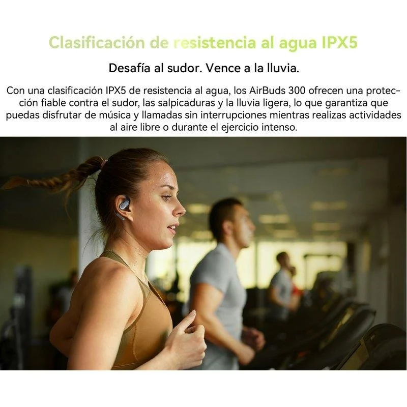 Detalle 2 de Auriculares Blackview Airbuds 300 inalámbricos Bluetooth 6.0 IPX5 (clip)