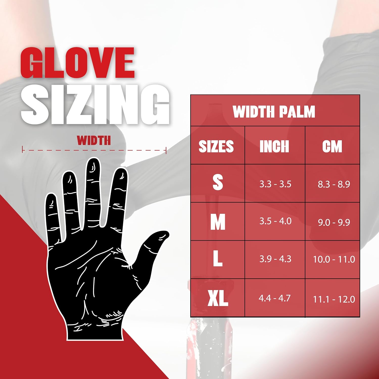 Detalle 2 de London Labs Black Synthetic Vinyl Exam Gloves, Powder-Free and Latex-Free