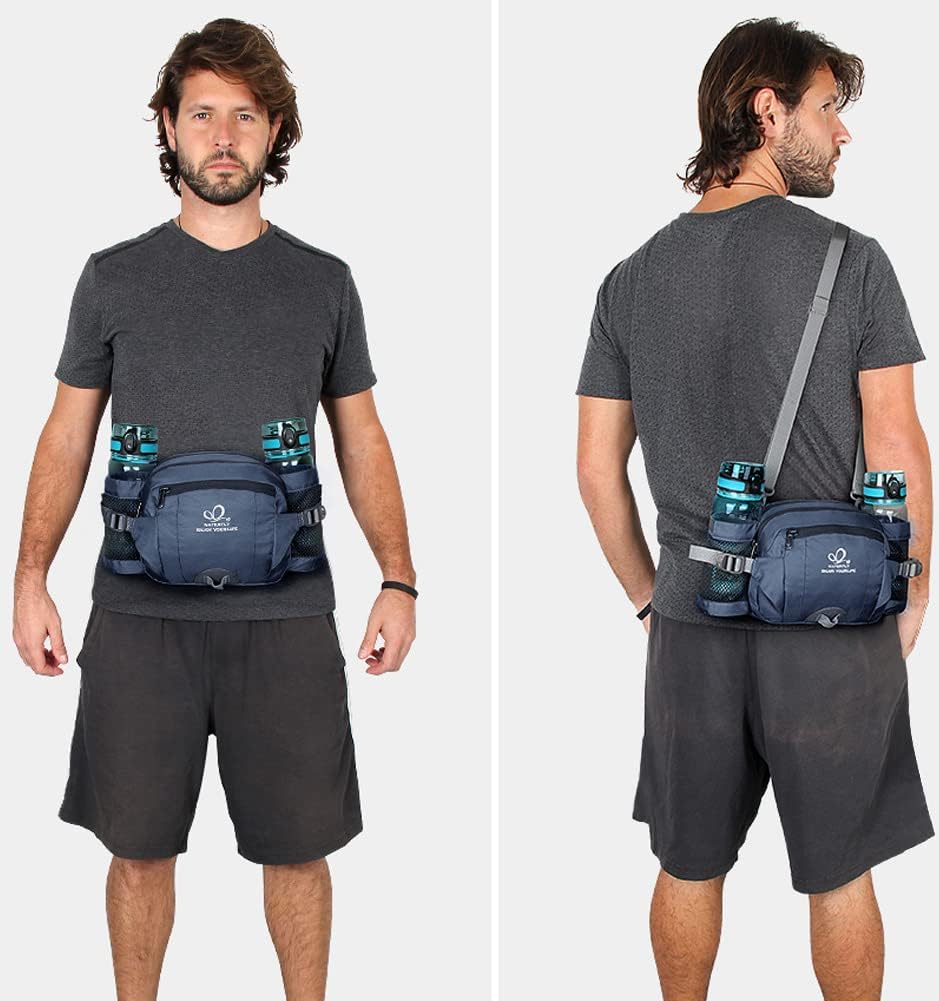 Thumbnail 1 de WATERFLY Gürteltasche mit Flaschenhalter – wasserdichte Hüfttasche für Hundetraining, Wandern & Reisen