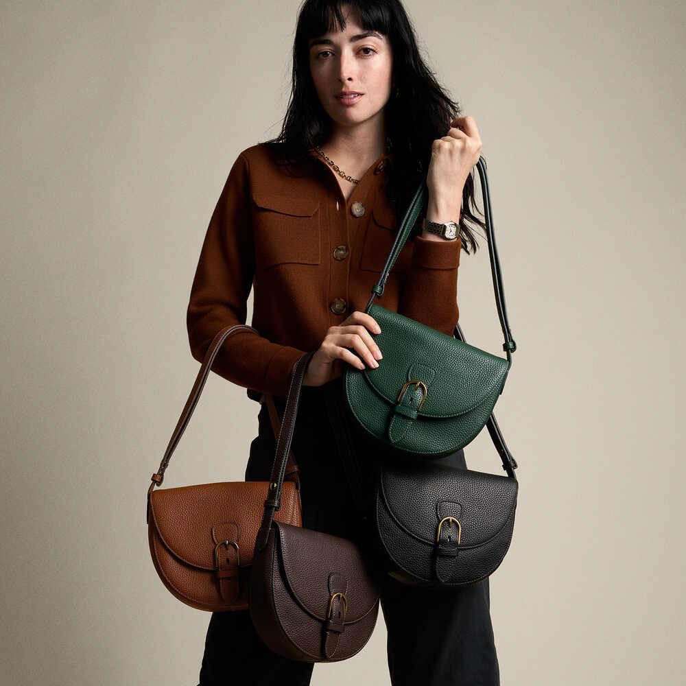 Thumbnail 1 de Fossil Everleigh borsa da donna in pelle o cotone con tracolla convertibile