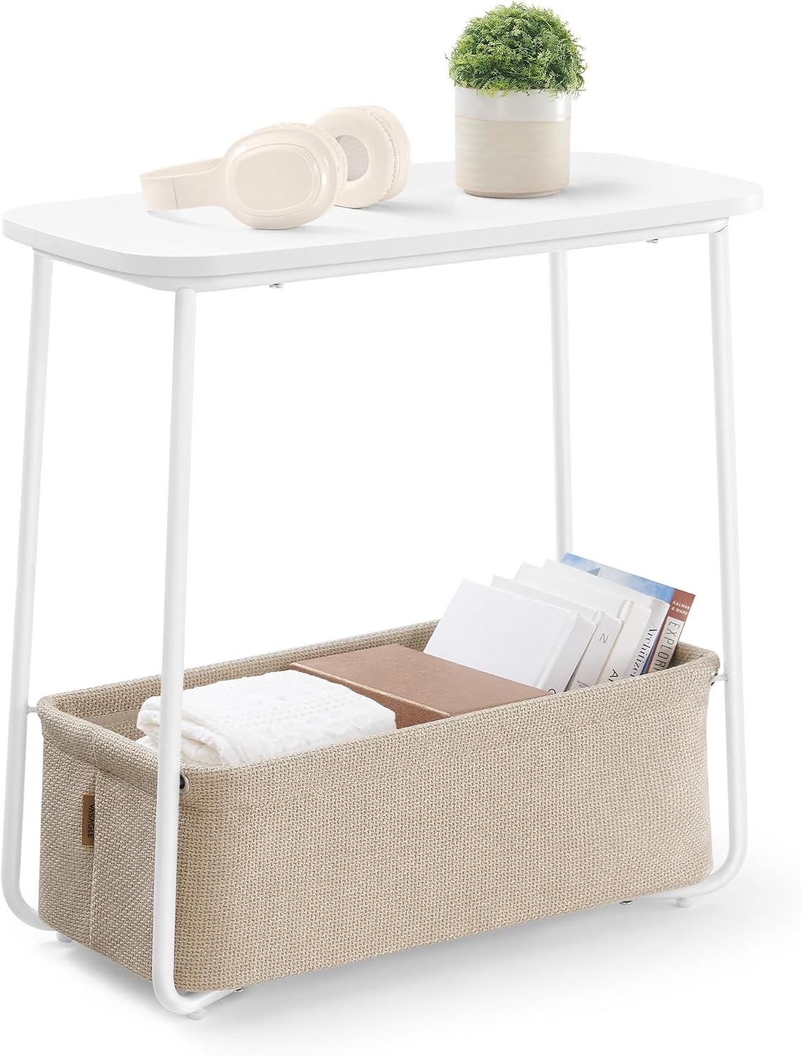 Detalle de VASAGLE Side Table ULET230W10