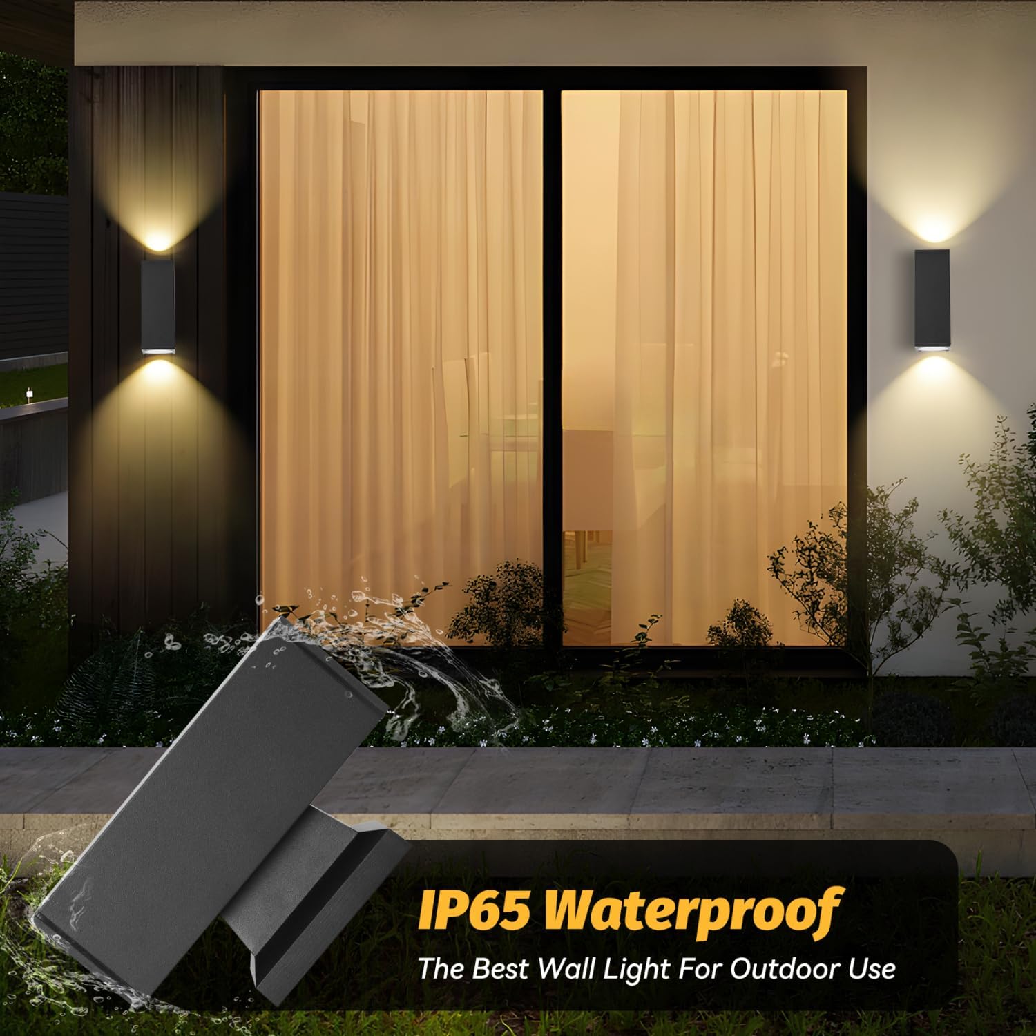 Detalle 2 de Aigostar Aplique Exterior/Interior IP65 GU10 – 4 piezas