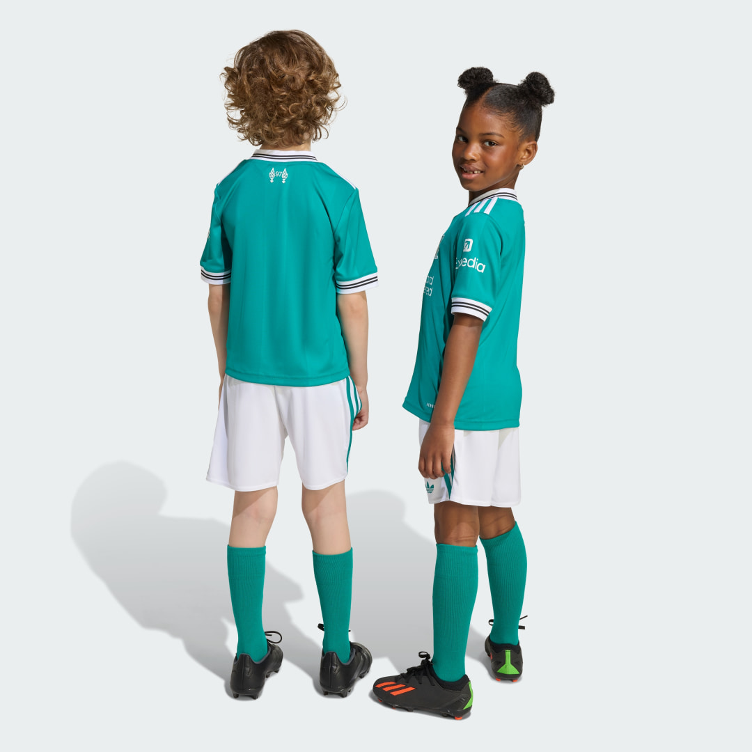 Detalle de Miniconjunto tercera equipación Liverpool FC 25/26 — Adidas
