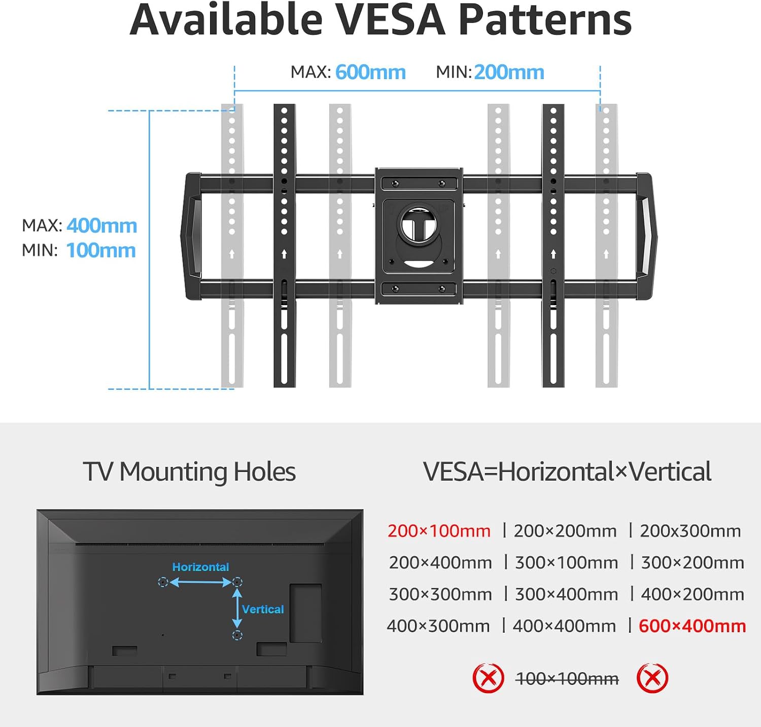 Thumbnail 6 de MOUNTUP MU0047-L 37.9" Long Arm TV Wall Mount