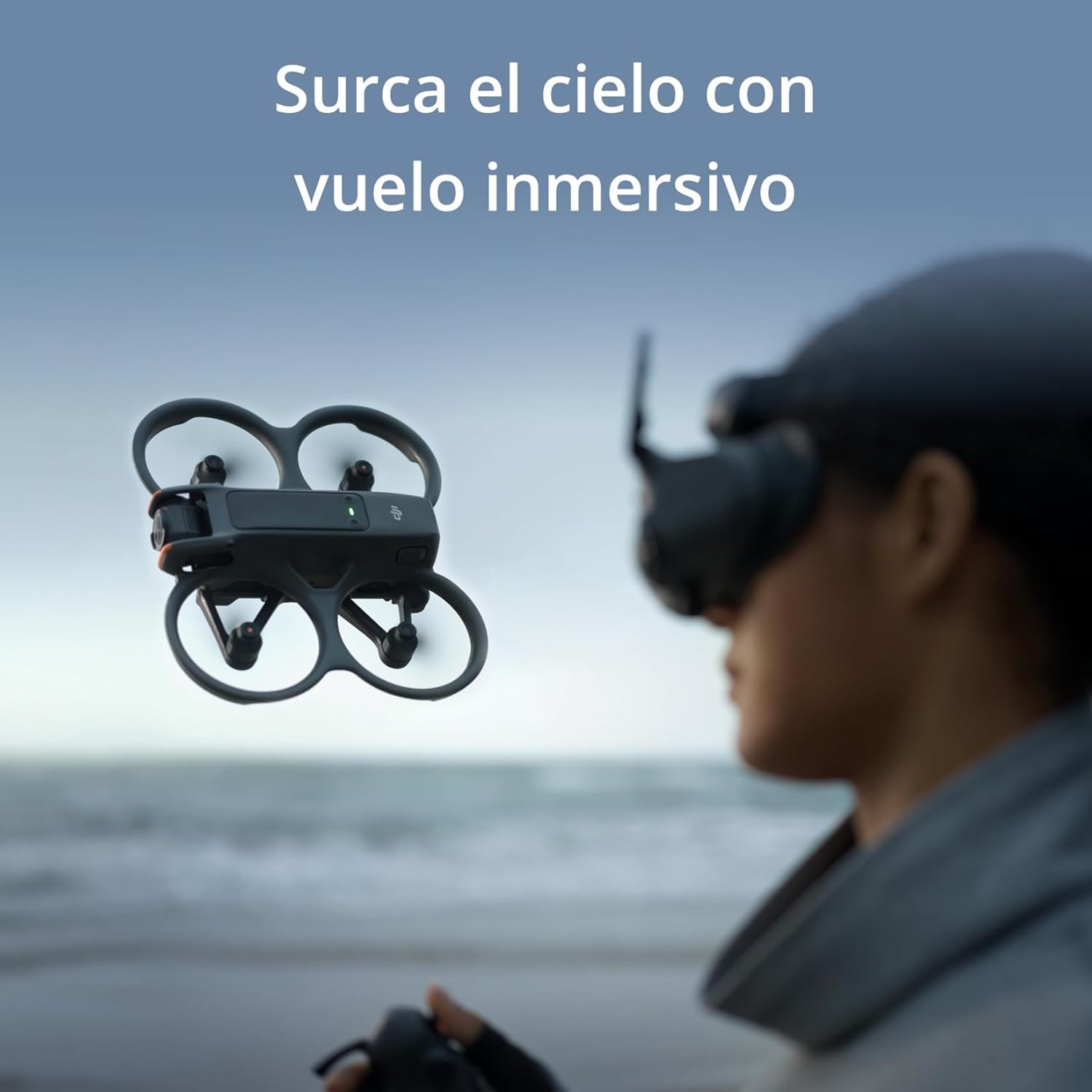 Detalle de DJI Avata 2 Vuela Más, pack 3 baterías