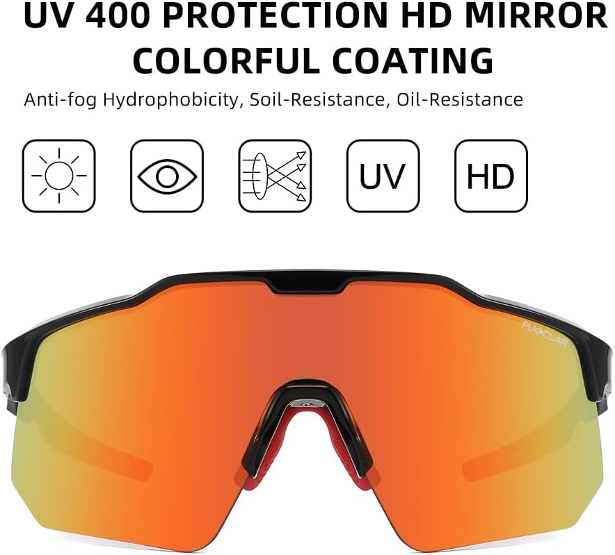 Thumbnail 6 de PUKCLAR cycling sunglasses UV400 TR90