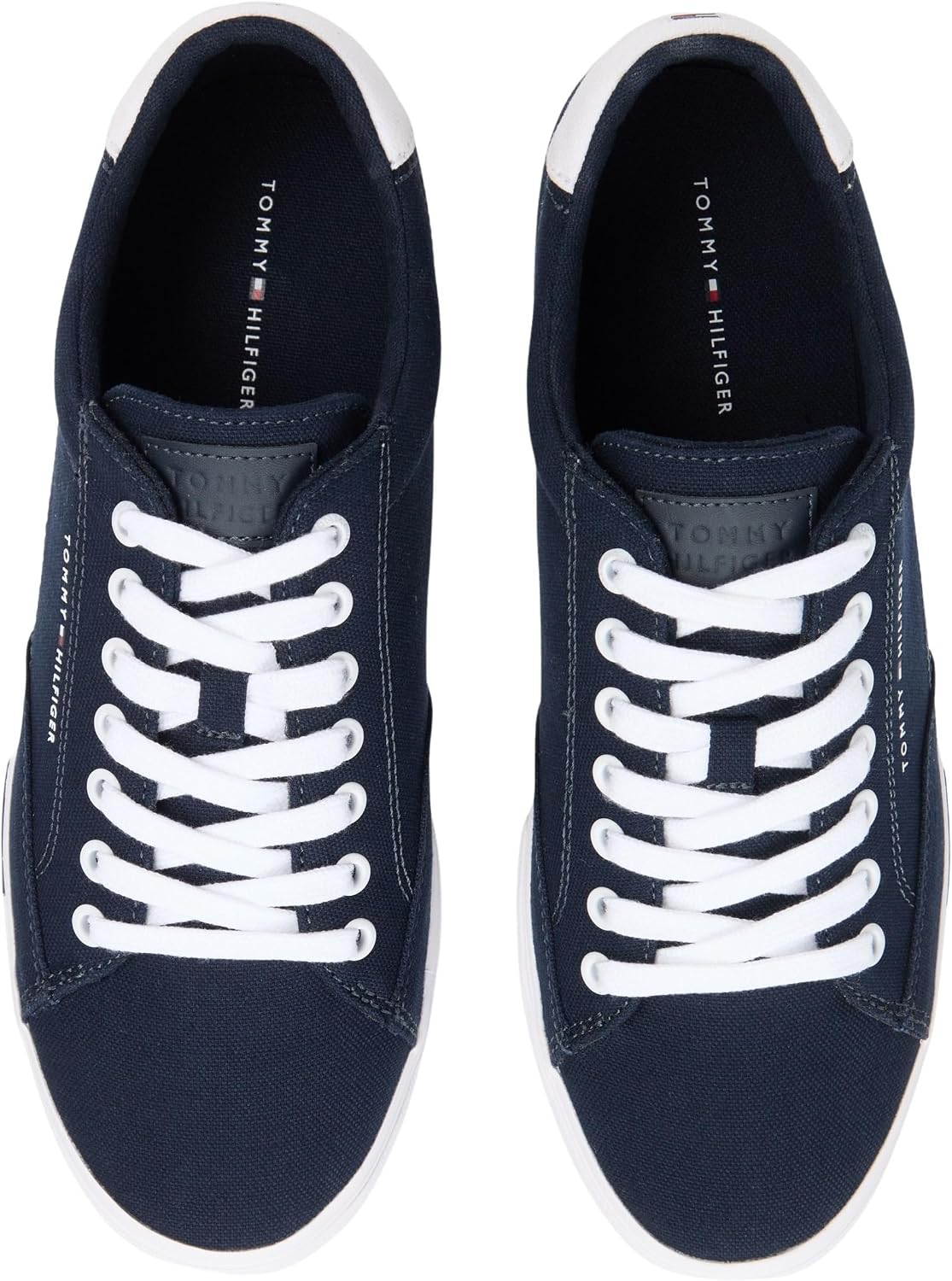 Detalle 2 de Tommy Hilfiger Vulc Core RWB Long Lace CVS FM0FM05813 Low Top: zapatillas azules para uso diario