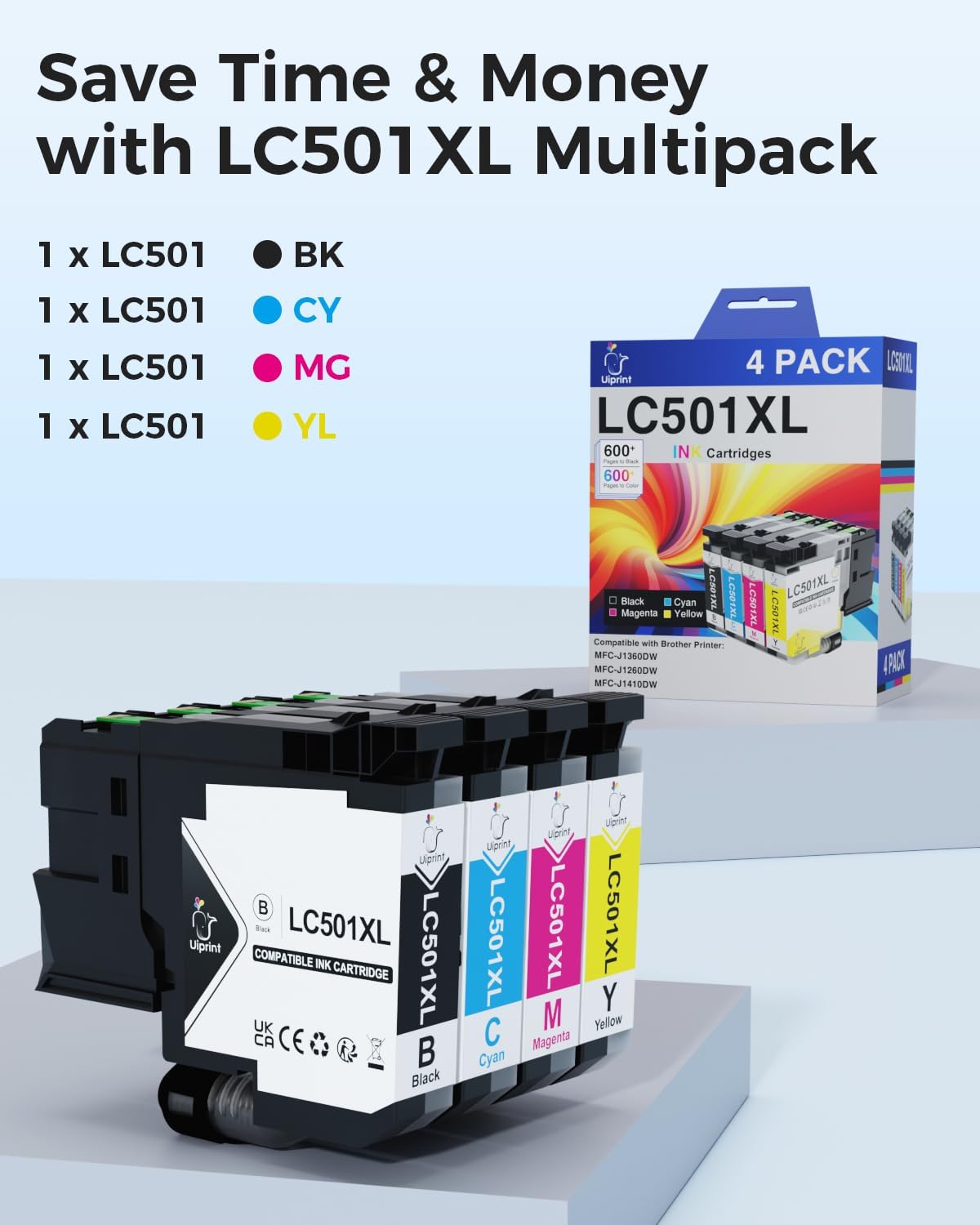 Thumbnail 6 de Uiprint LC501XL Ink Cartridges