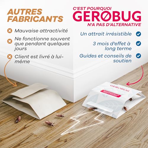 Thumbnail 7 de Gerobug pièges à cafards, lot de 12
