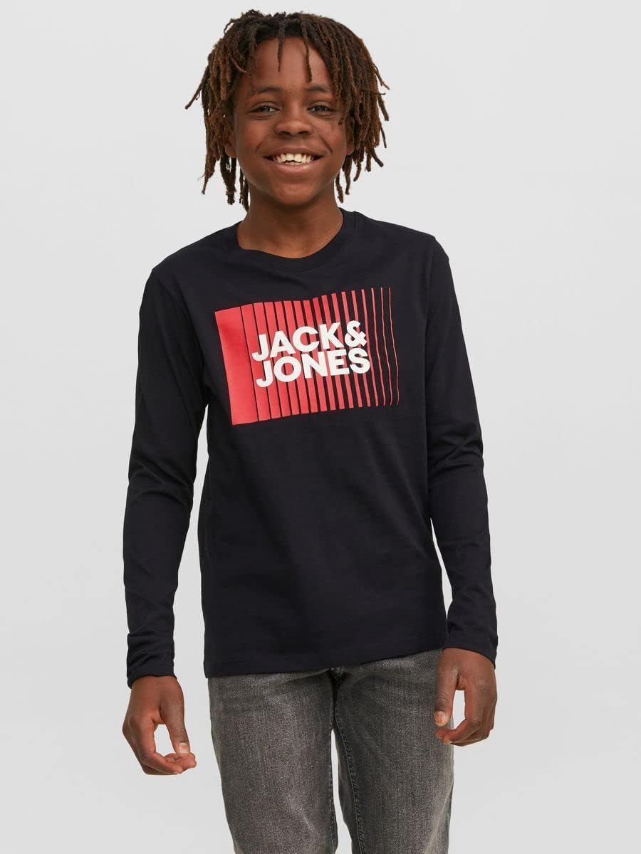 Thumbnail 6 de JACK & JONES JUNIOR Jjecorp Logo Tee Play T-shirt manica lunga per ragazzi