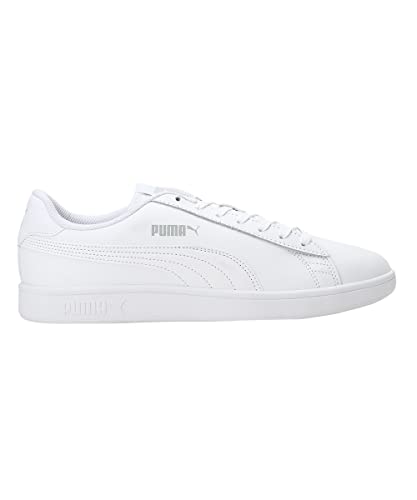 Detalle de PUMA Smash v2 L Baskets Mixte – Blanc, 38 EU