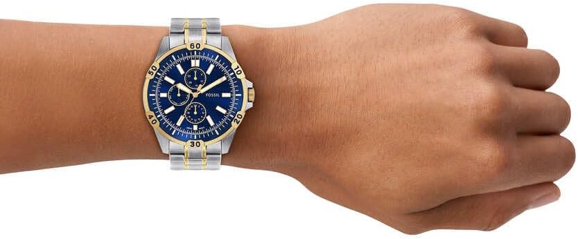 Detalle 2 de FOSSIL Garrett Herrenuhr – Quarz Multifunktionswerk mit Edelstahlarmband