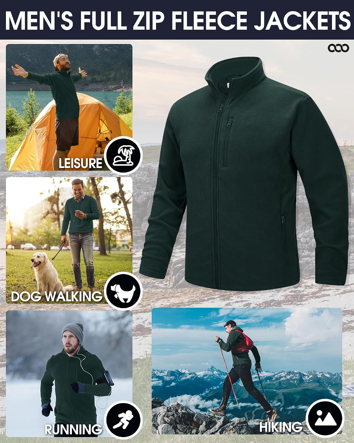 Thumbnail 5 de 33,000ft Men's Fleece Jacket