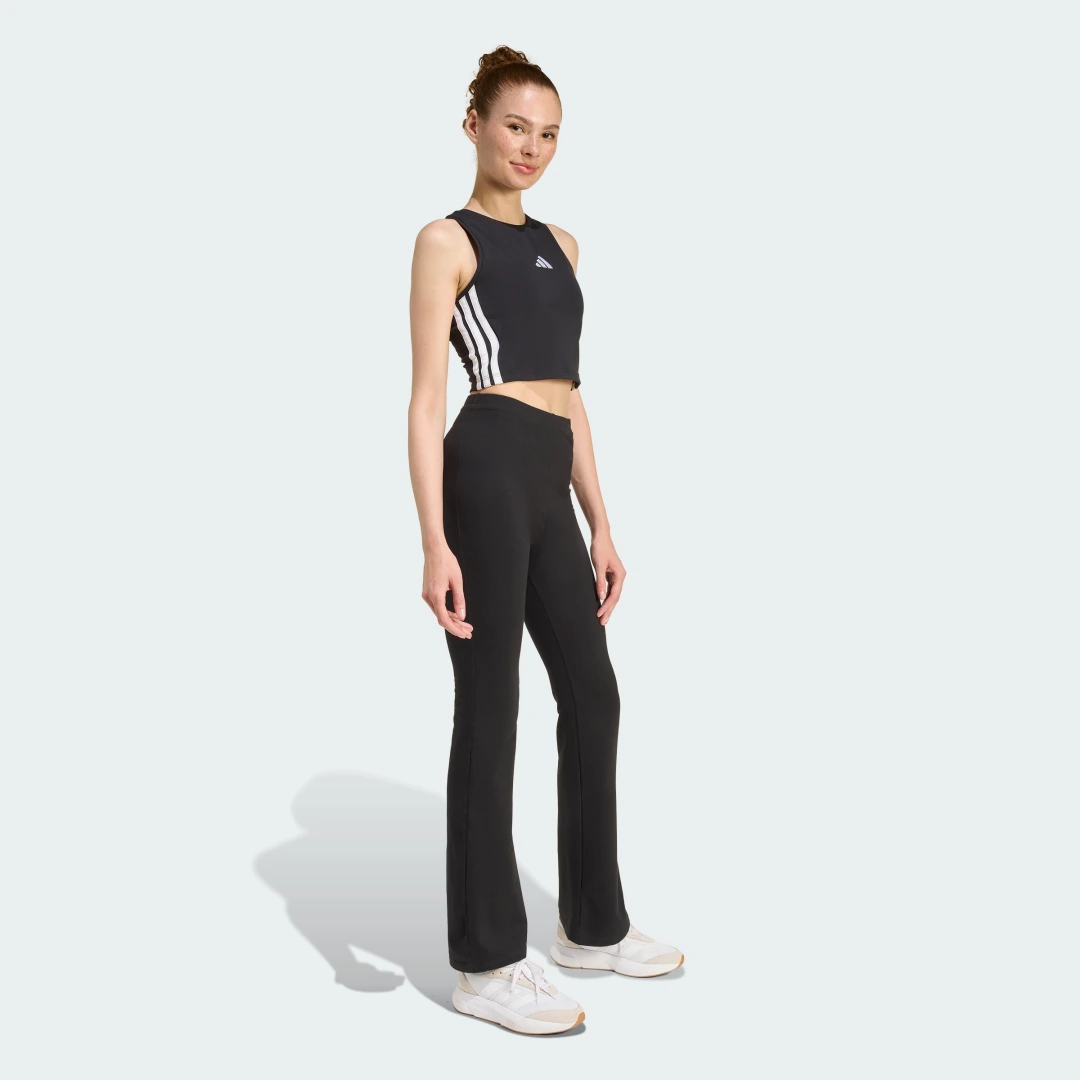 Thumbnail 2 de Camiseta acolchada Essentials 3 Stripes de Adidas – Negro