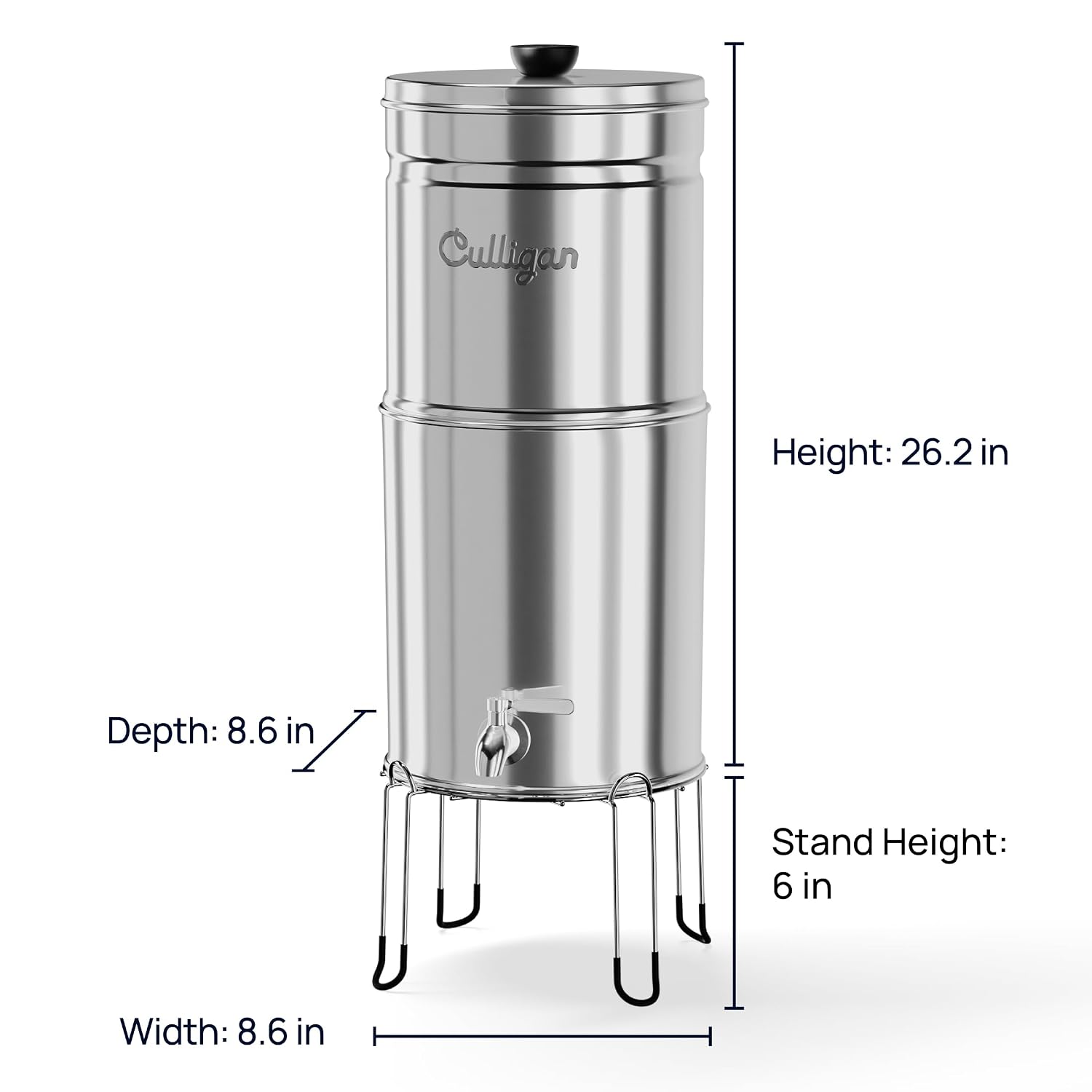Thumbnail 6 de Culligan MaxClear 2.25 Gallon Gravity Water Filter System with 1 Ceramic Filter
