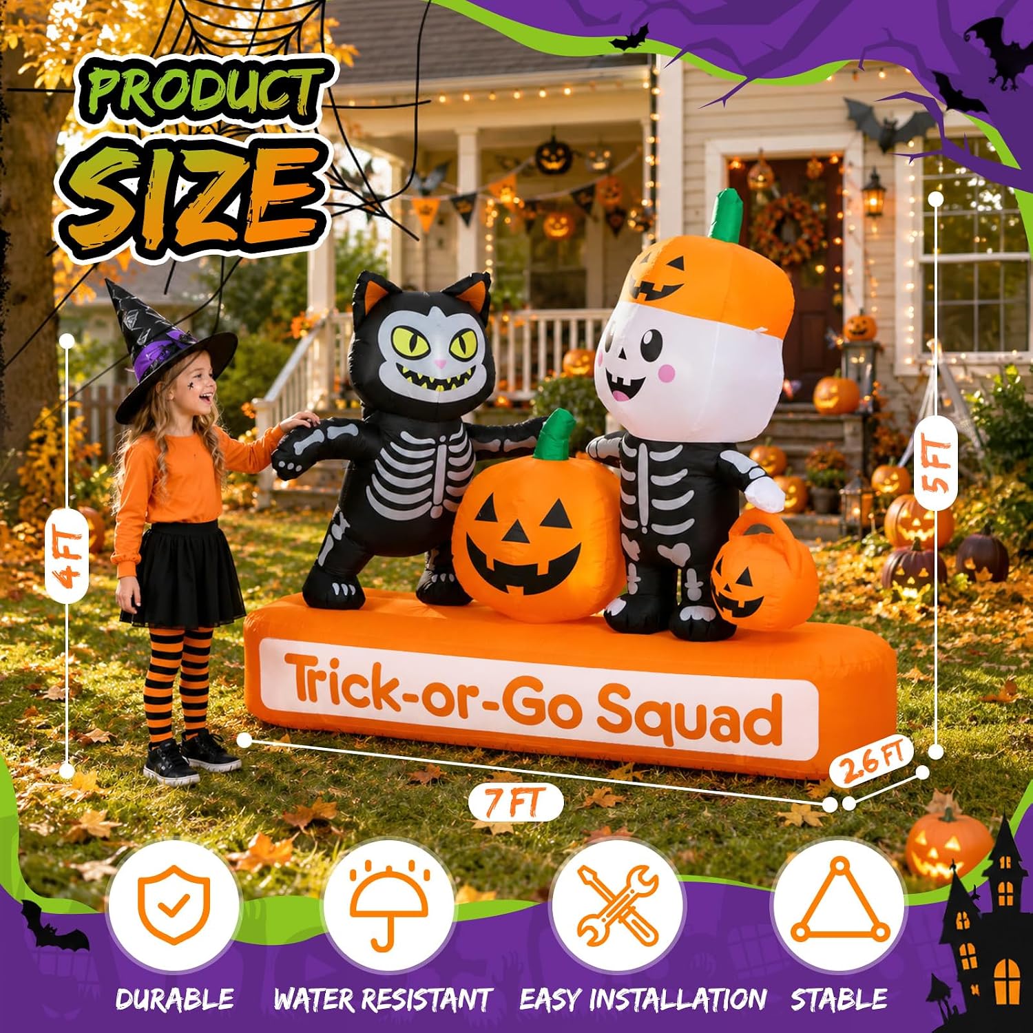 Detalle de Toiyjofe Halloween Inflatable 7FT