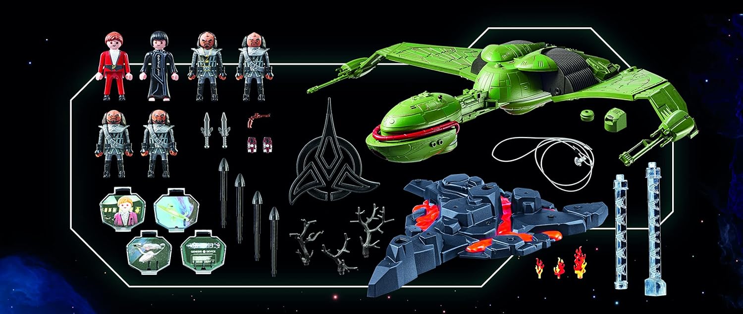 Detalle de PLAYMOBIL 71089 Star Trek Klingonenschiff
