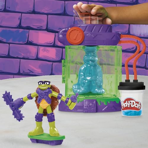 Detalle 2 de Play-Doh Teenage Mutant Ninja Turtles Estación de mutación 🎲