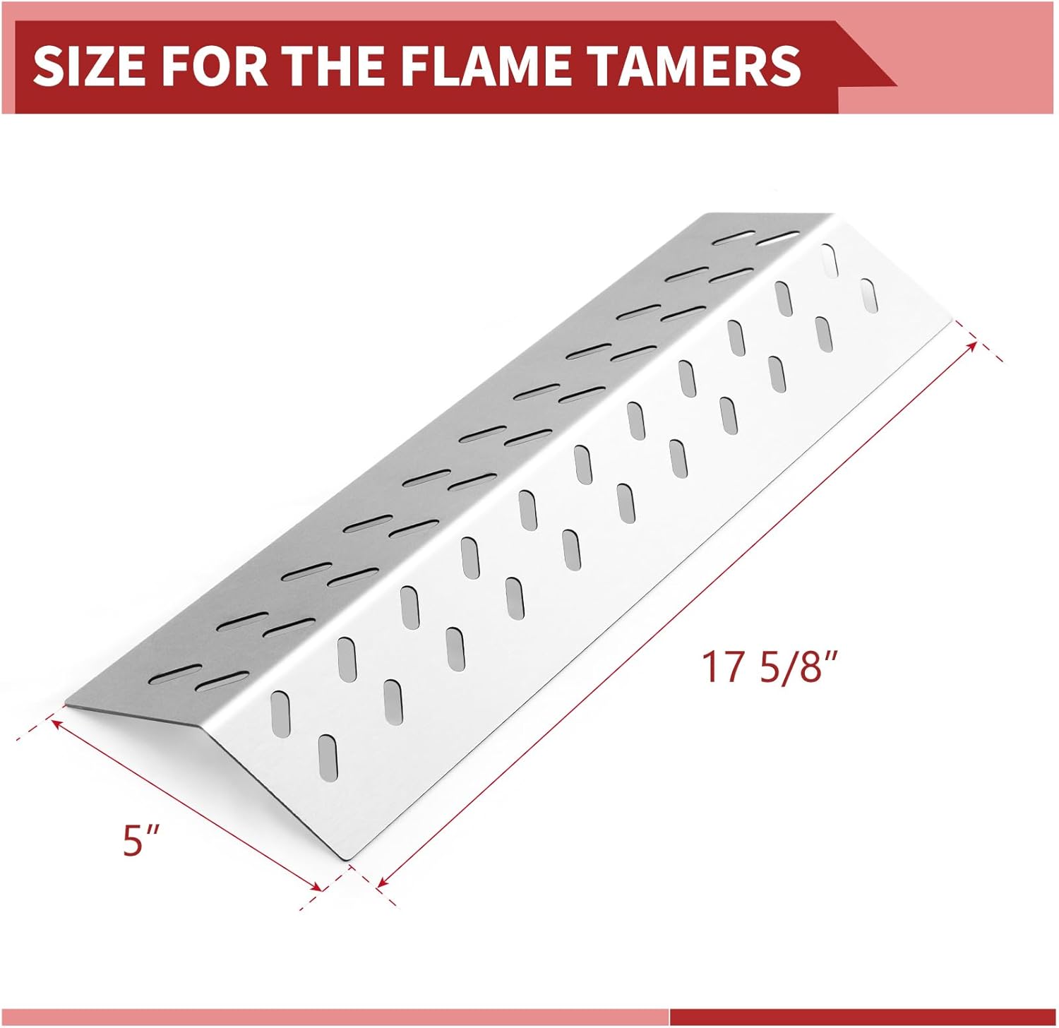 Thumbnail 1 de Bull 16631 Grill Heat Plates Shield 17" 🍖