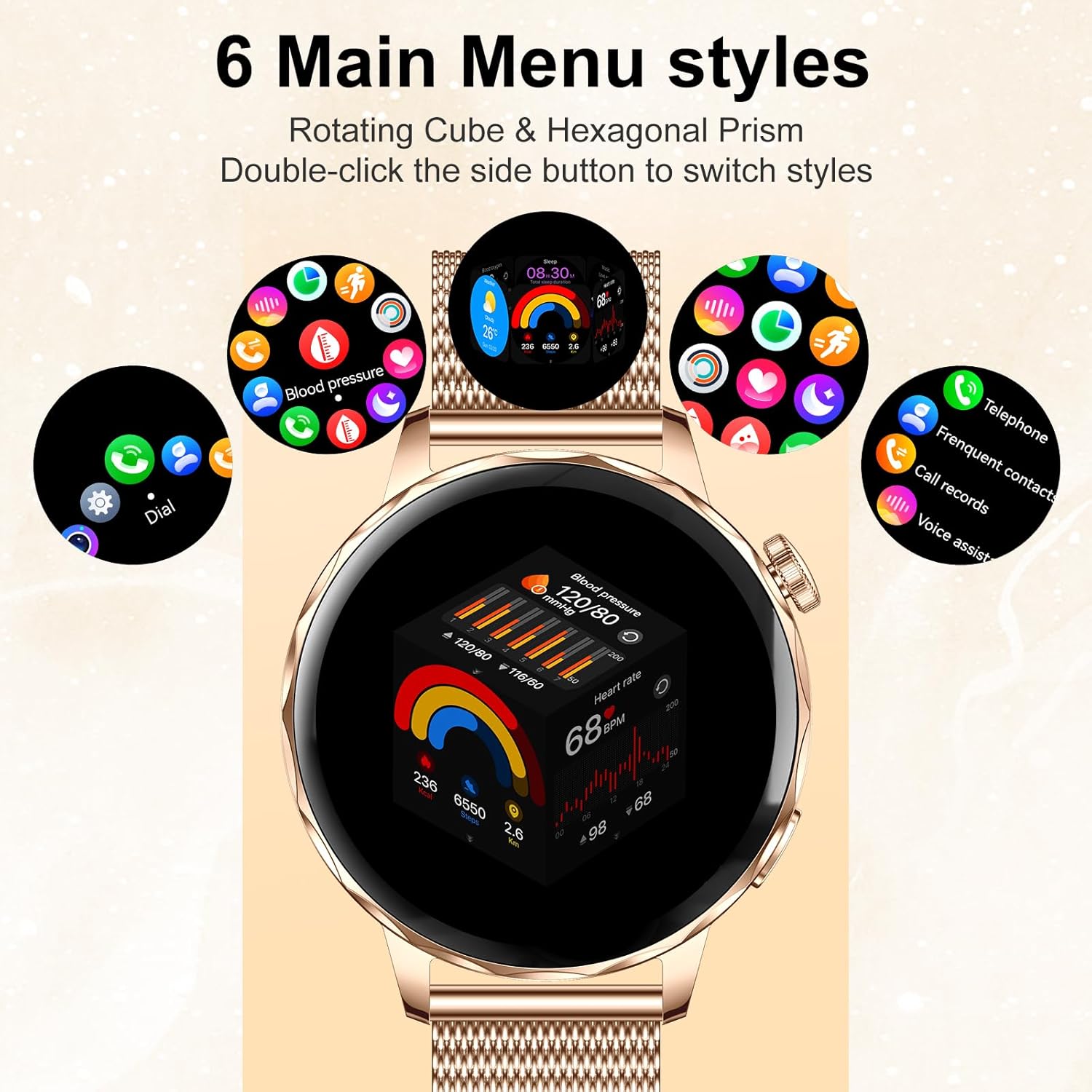 Thumbnail 5 de Efolen 1.27-inch women’s smart watch