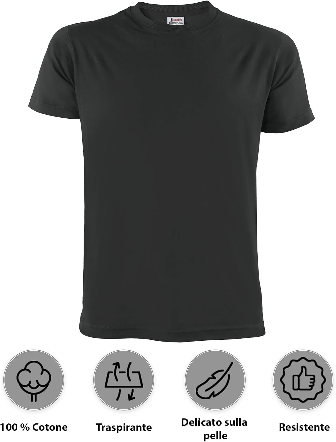 Thumbnail 2 de ALPIDEX T-Shirt Magliette da Uomo 5 pezzi 175 g/m²