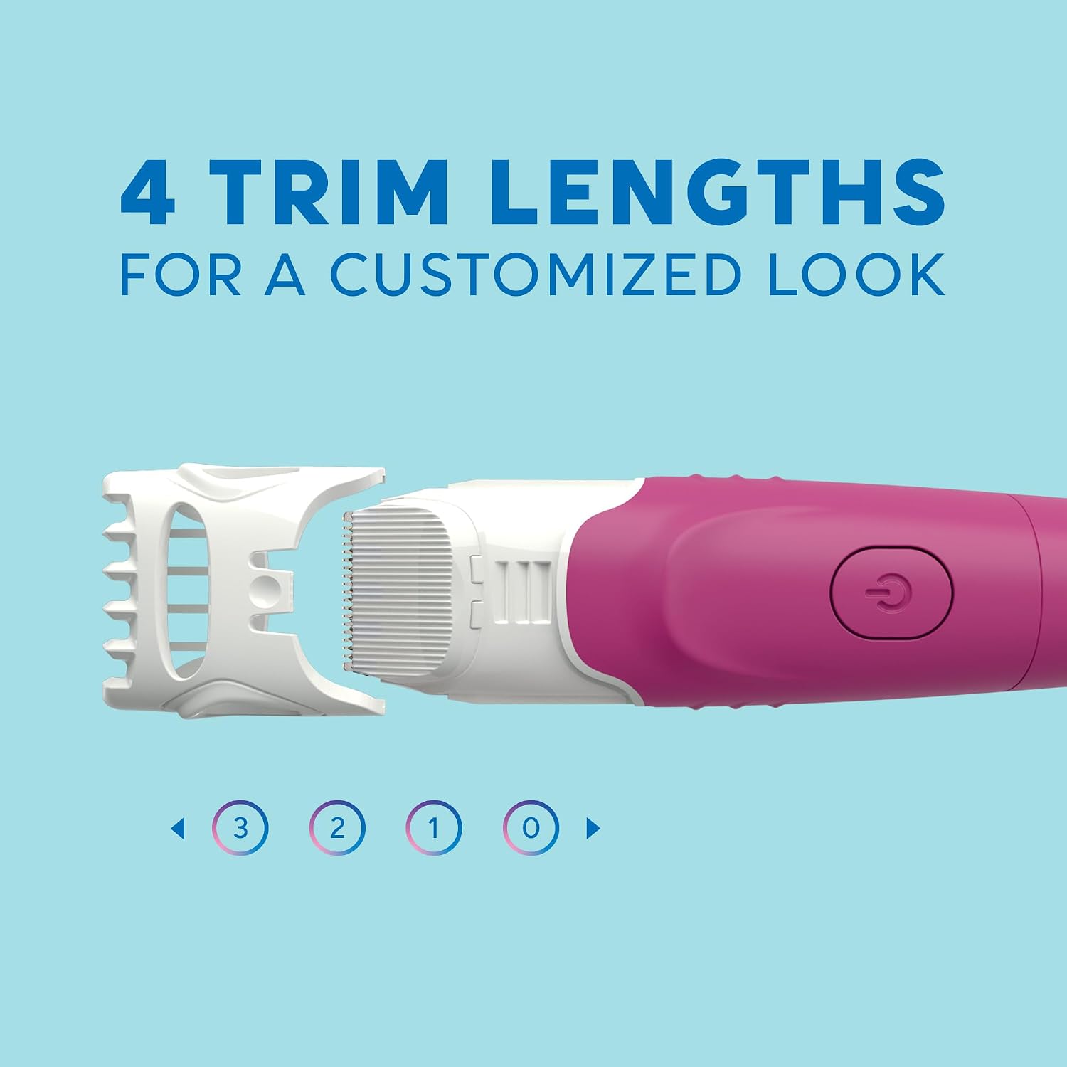 Detalle de Schick Hydro Silk TrimStyle 2-in-1 Bikini Trimmer and Razor, 4 Lengths