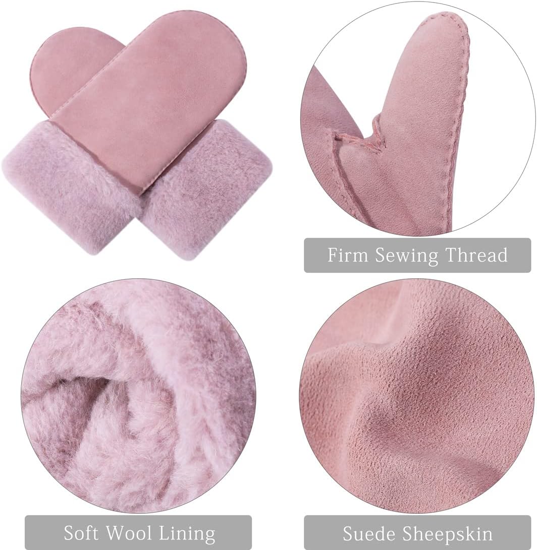 Detalle 2 de Harssidanzar Damen Fäustlinge