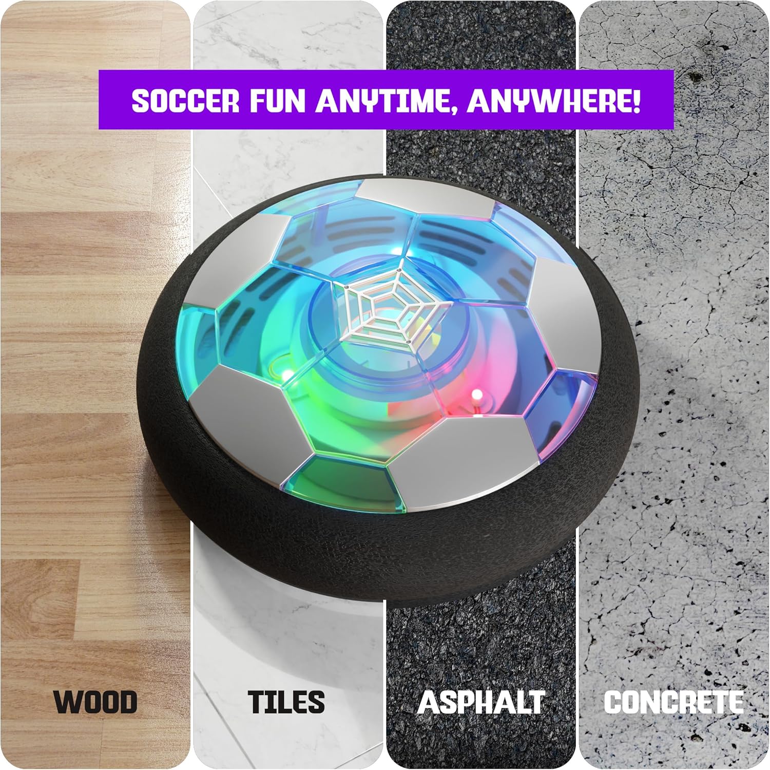 Detalle 2 de Ninja Blast Hover Soccer Age 3+