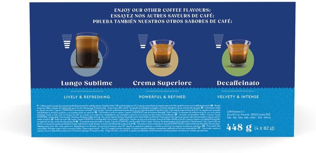 Thumbnail 3 de Caffè Borbone Crema Classica 64 Capsules