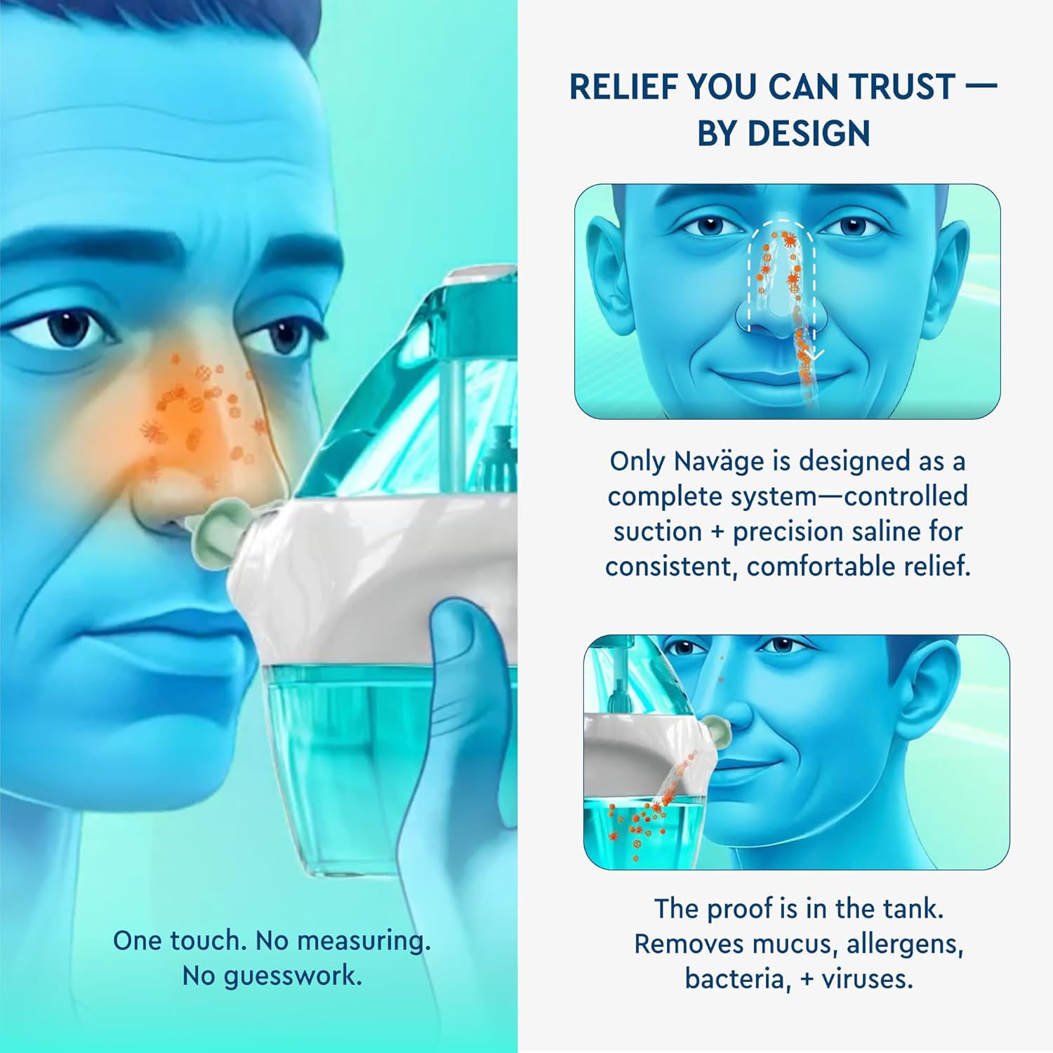 Thumbnail 6 de Navage Nasal Irrigation System 30 SaltPods