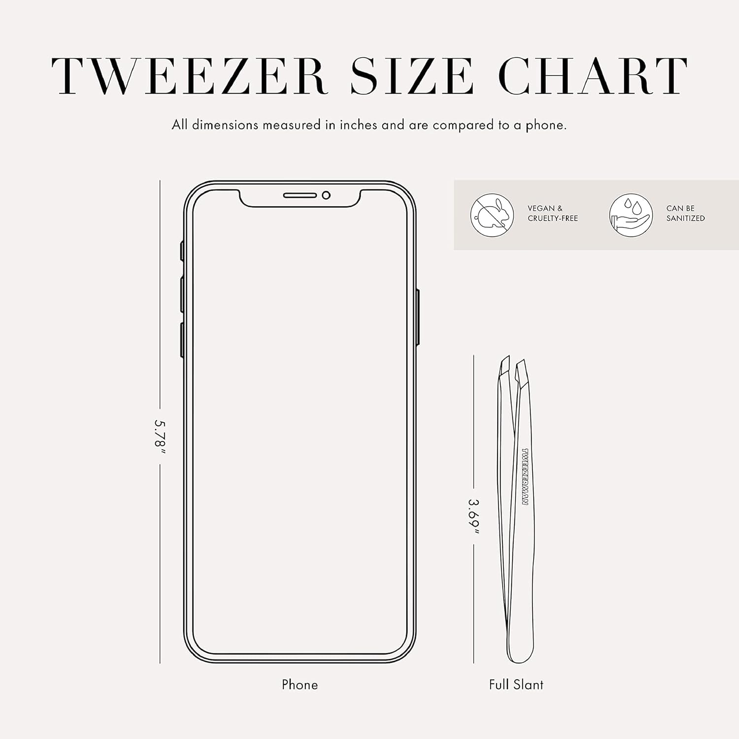 Thumbnail 5 de Tweezerman Slant Tweezer 25° eyebrow tweezers 💄
